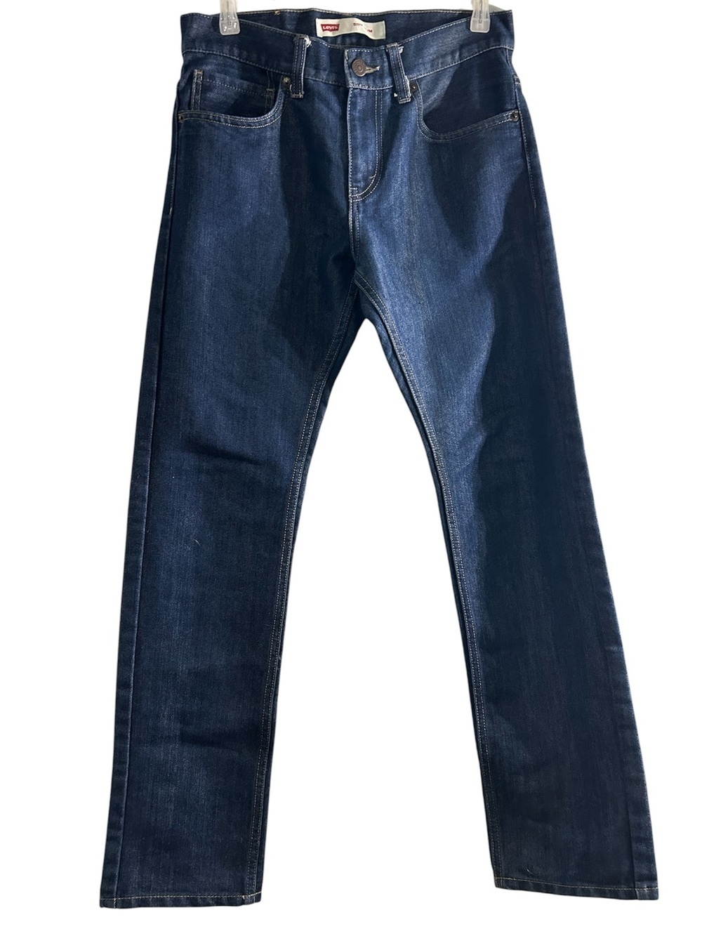 Levi's Slim Straight Dark Blue Denim Jeans, 511, 18 Reg W29” X L29”